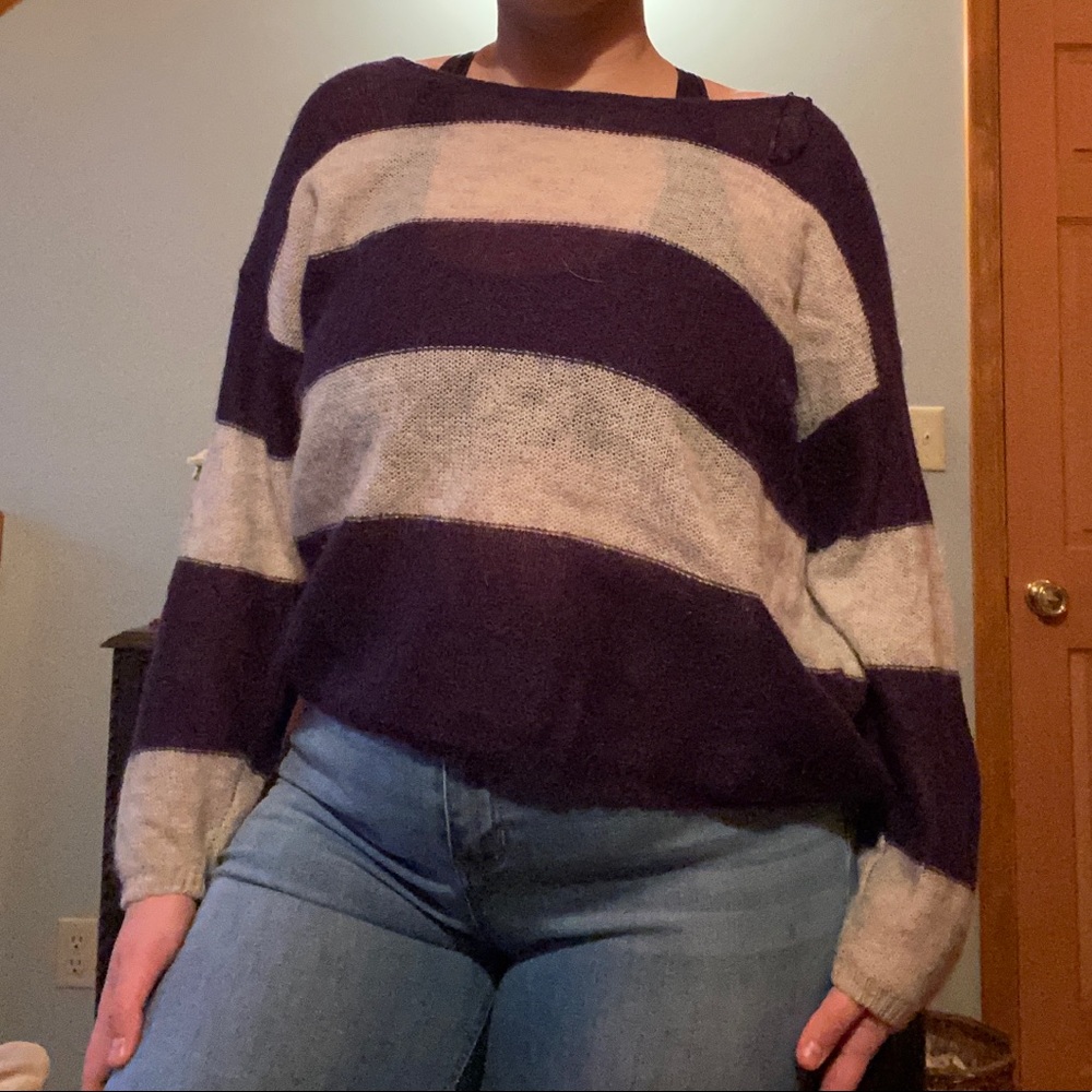 Free people striped sweater